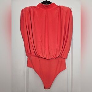 Express Coral Women's Bodysuit